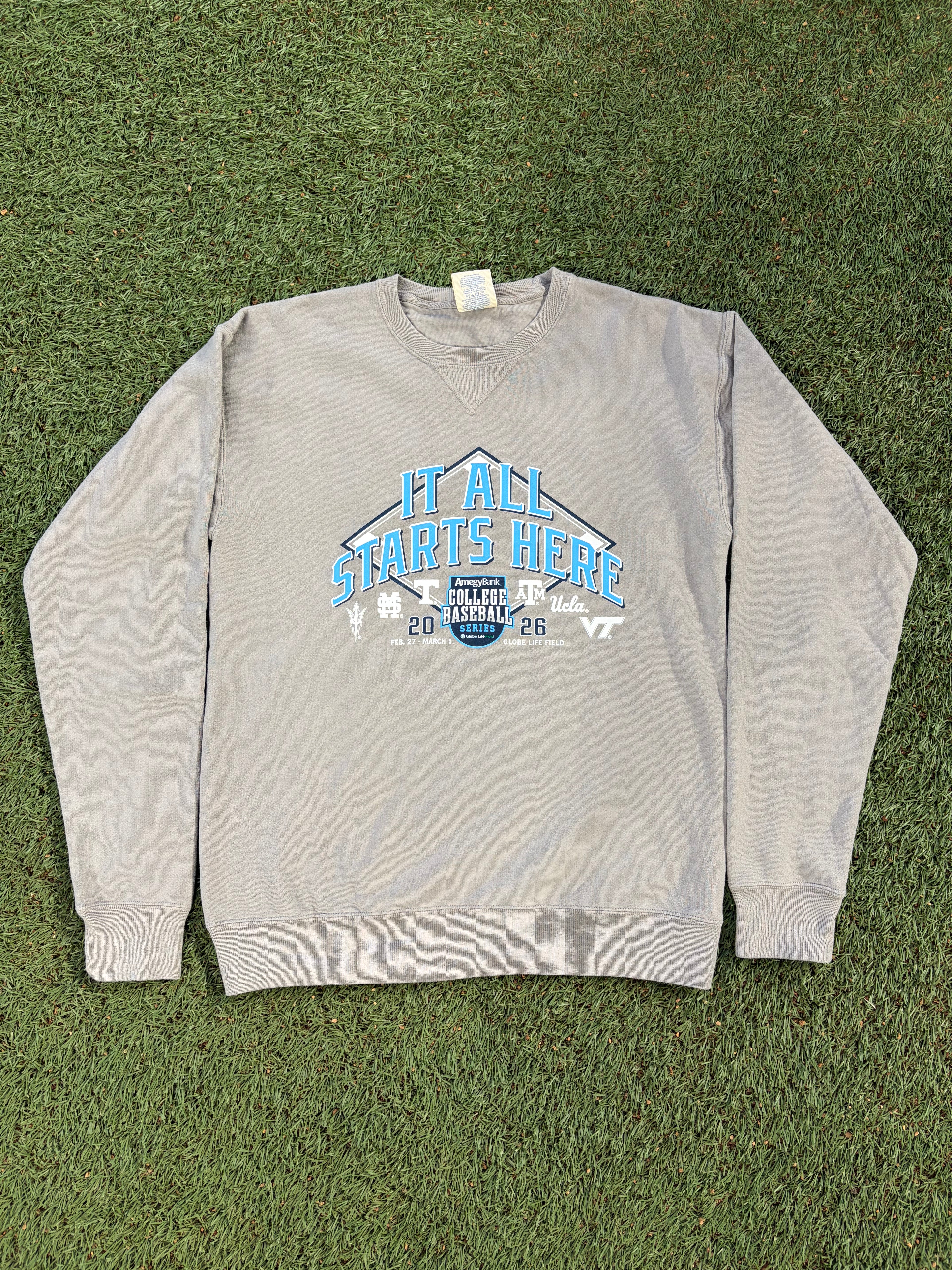 Amegy Bank College Baseball Series Weekend 3 Crewneck