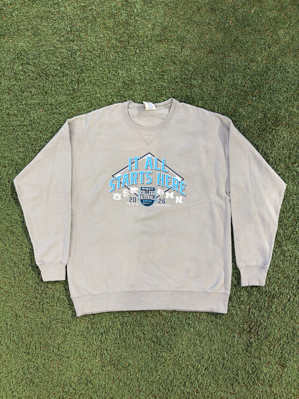 Amegy Bank College Baseball Series Weekend 2 Crewneck